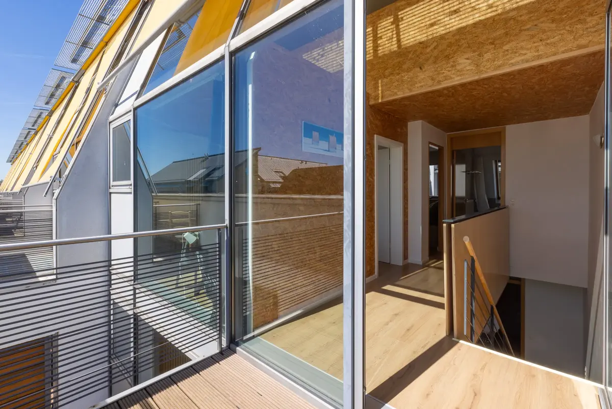 Loft M, Loft mit 2 Schlafzimmern und Wohnraum, CopperRoof Apartments Merseburg, Ansicht 13