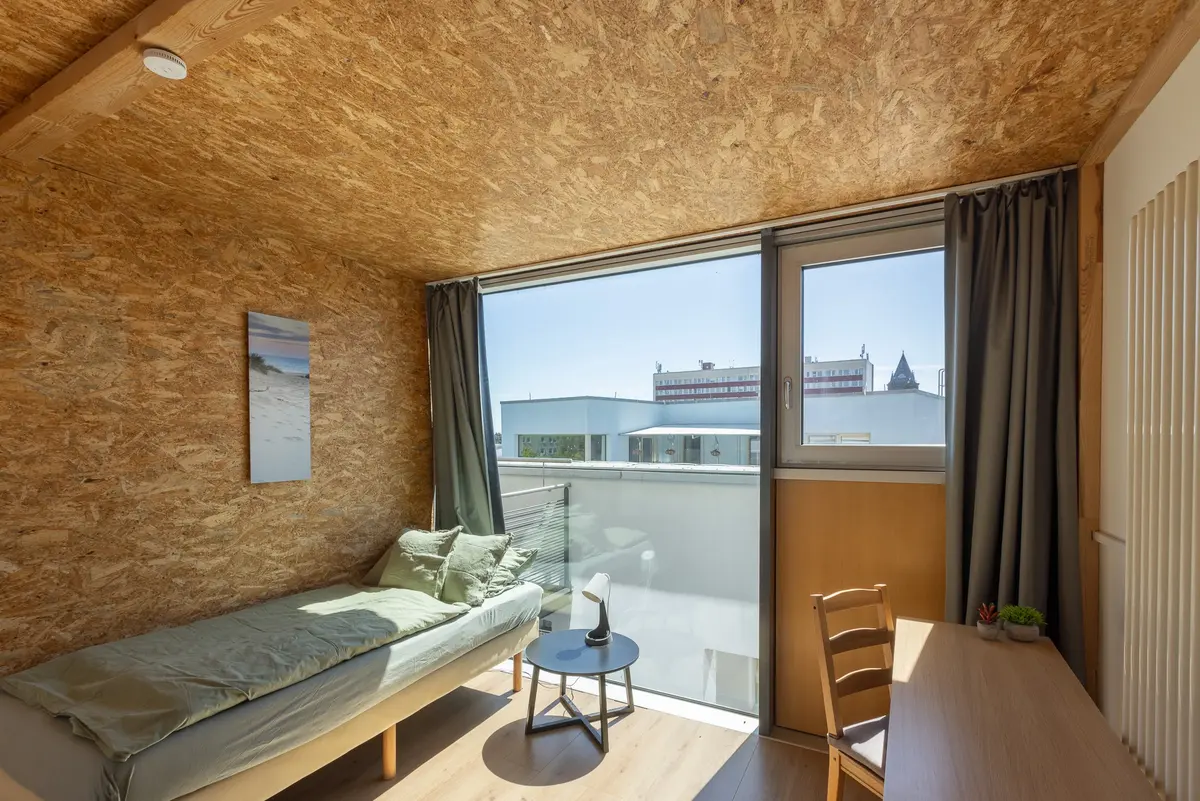 Loft M, Loft mit 2 Schlafzimmern und Wohnraum, CopperRoof Apartments Merseburg, Ansicht 15