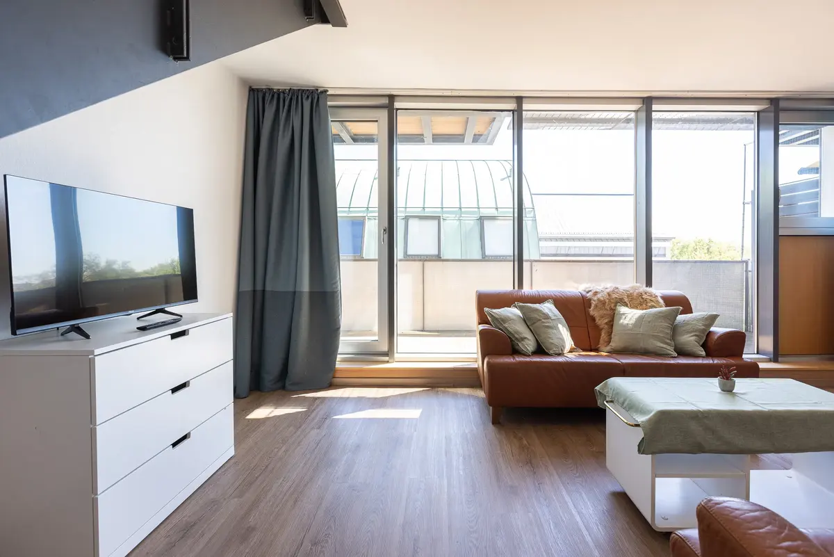 Loft S, Loft mit 1 Schlafzimmer und Wohnraum, CopperRoof Apartments Merseburg, Ansicht 15