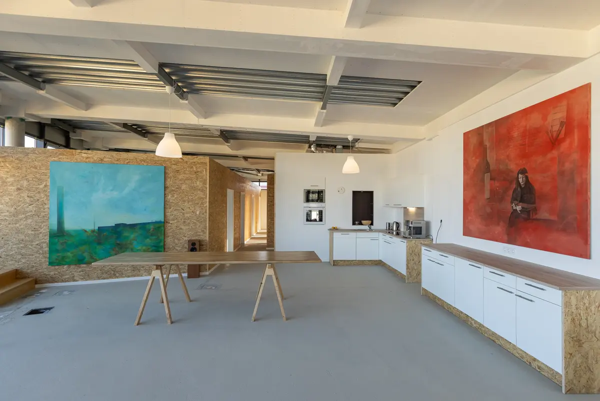 Penthouse, Loft mit 7 Schlafzimmern und Wohn-/Essbereich, CopperRoof Apartments Merseburg, Ansicht 10