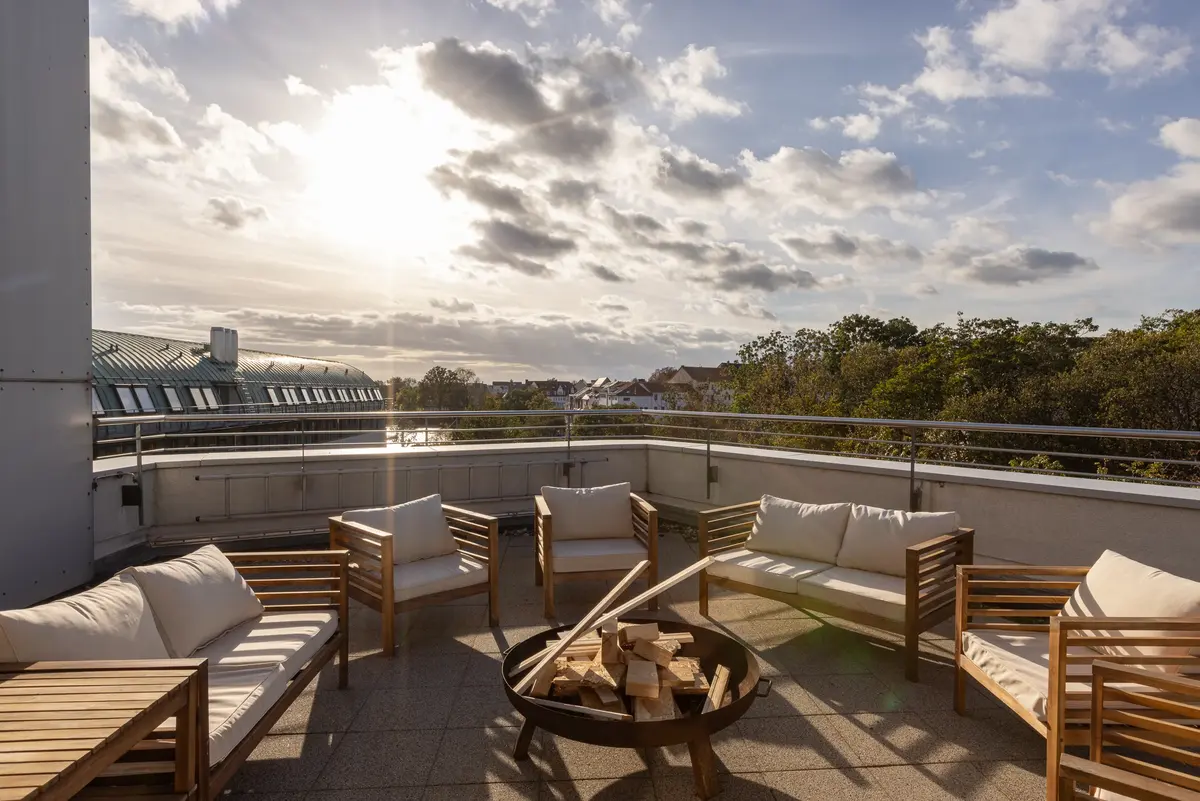 Penthouse, Loft mit 7 Schlafzimmern und Wohn-/Essbereich, CopperRoof Apartments Merseburg, Ansicht 17