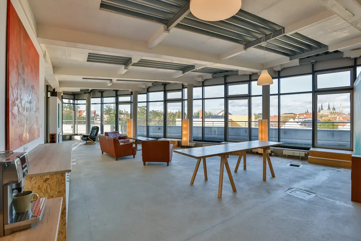 Penthouse, Loft mit 7 Schlafzimmern und Wohn-/Essbereich, CopperRoof Apartments Merseburg, Ansicht 18